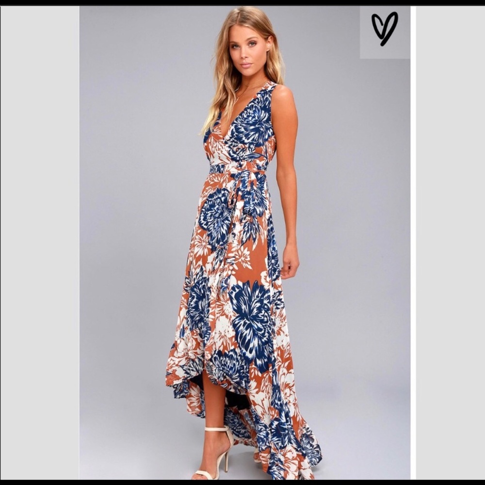 Lulus wrap dress